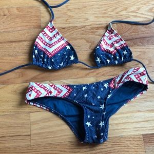 Rip curl EUC star struck bikini- small